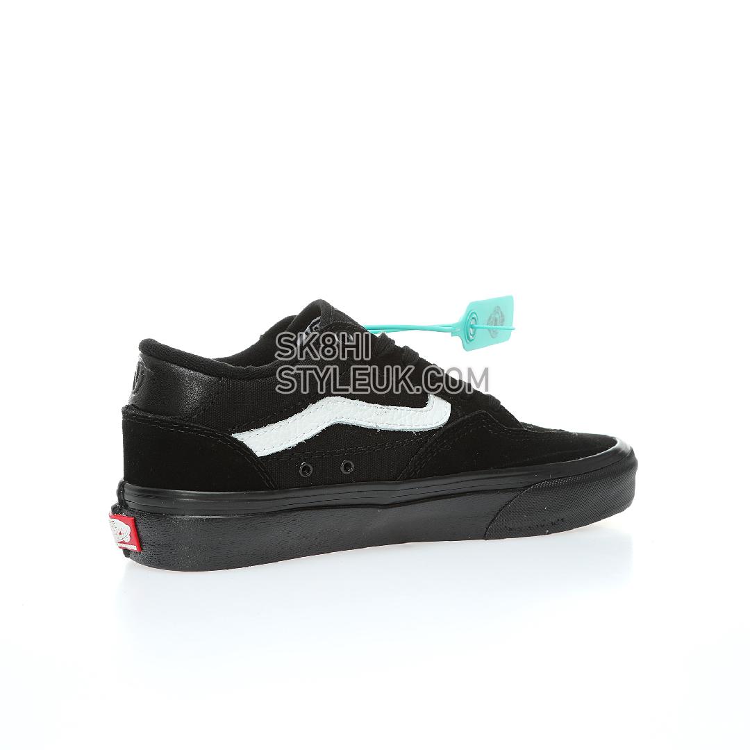 Vans Rowan Mens Womens - Black/Black/White VN0A5JICB8C Shoes