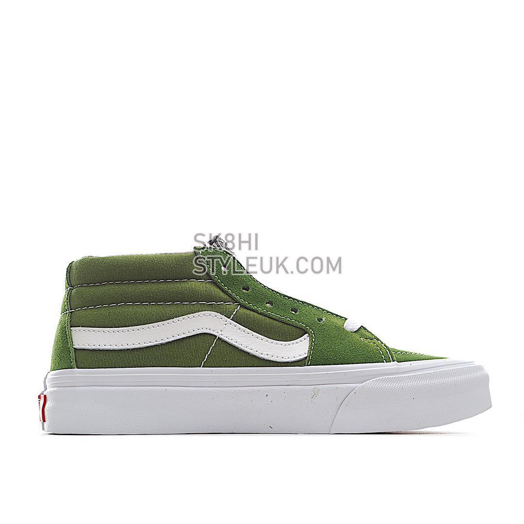 Vans Sk8-Mid Mens Womens - Army Green/White VN0A3WM3609-1 Shoes