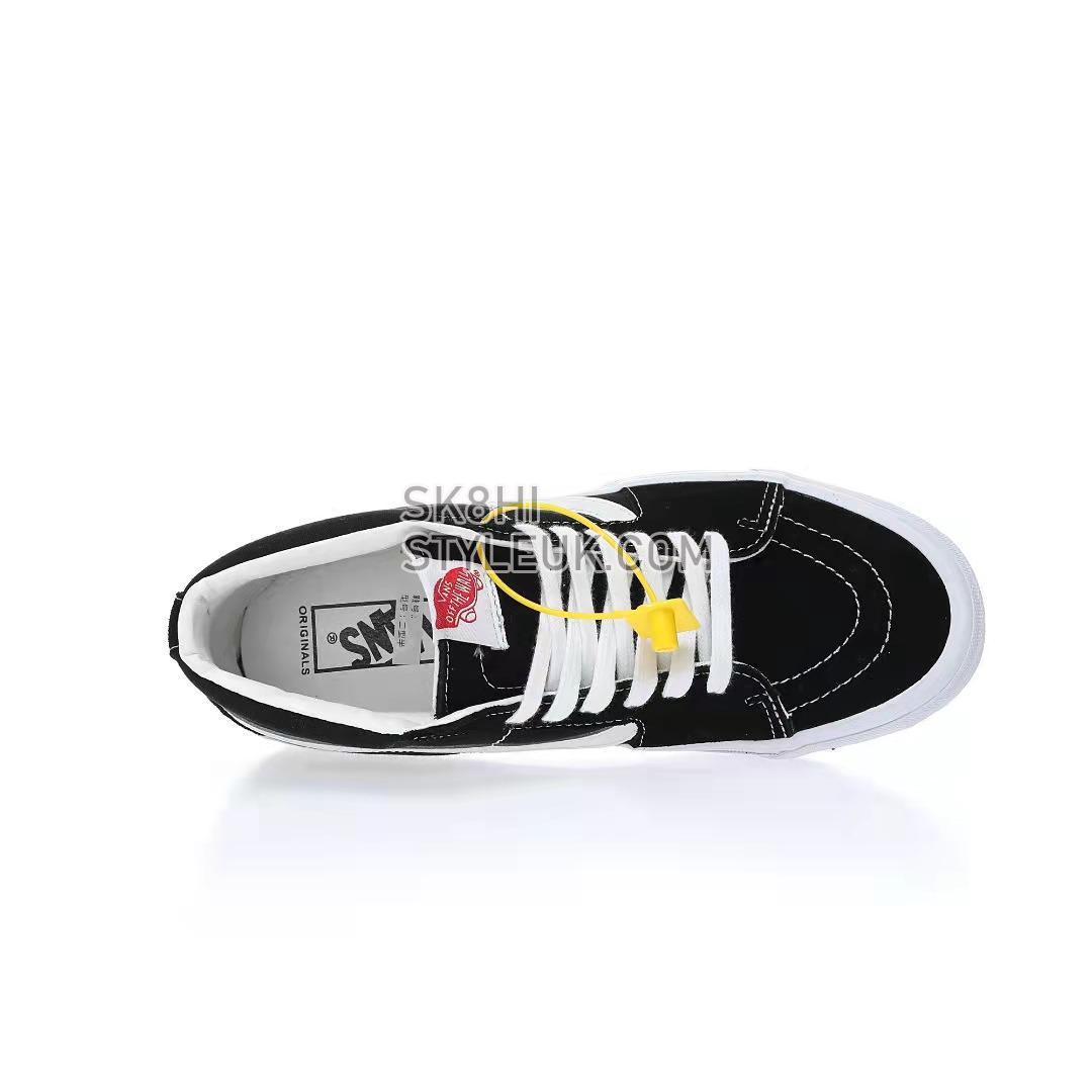 Vans Sk8-Mid Mens Womens - Black/White VN000CQQBA2-1 Shoes