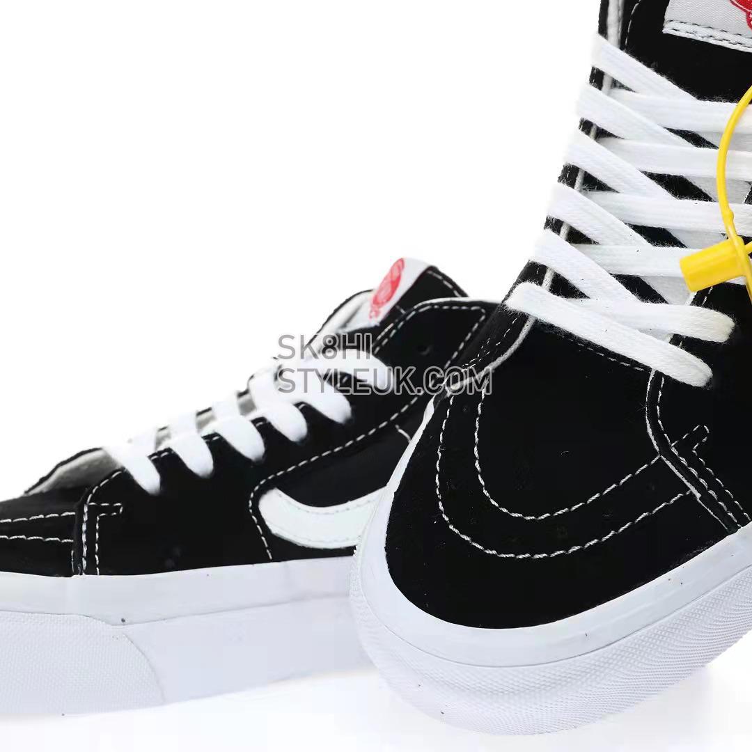 Vans Sk8-Mid Mens Womens - Black/White VN000CQQBA2-1 Shoes