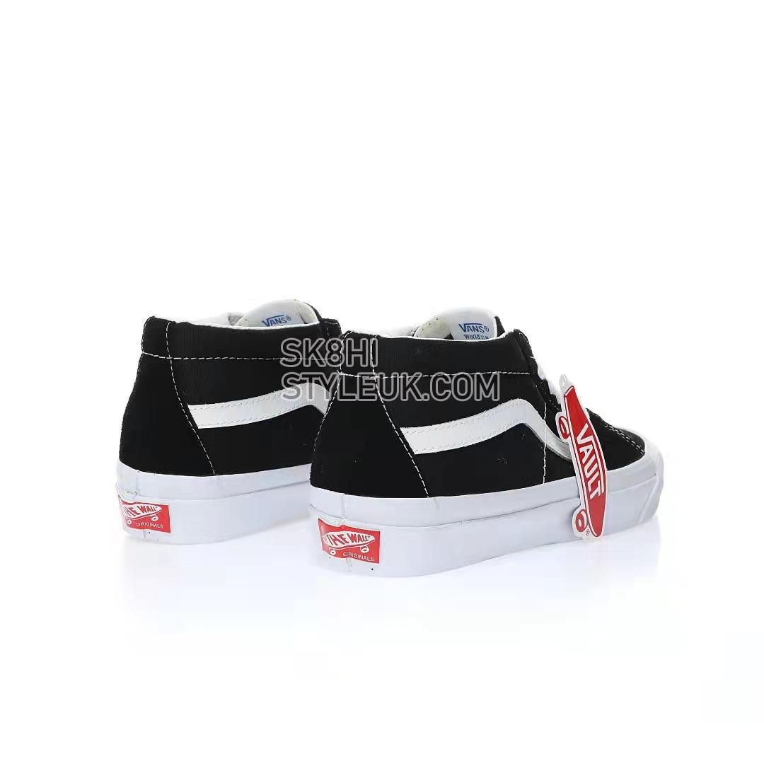 Vans Sk8-Mid Mens Womens - Black/White VN000CQQBA2-1 Shoes