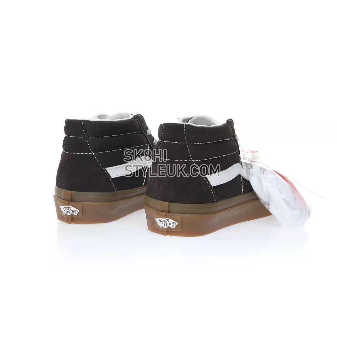 Vans Sk8-Mid Mens Womens - Brown/White/Gum VN0A391FCHC Shoes