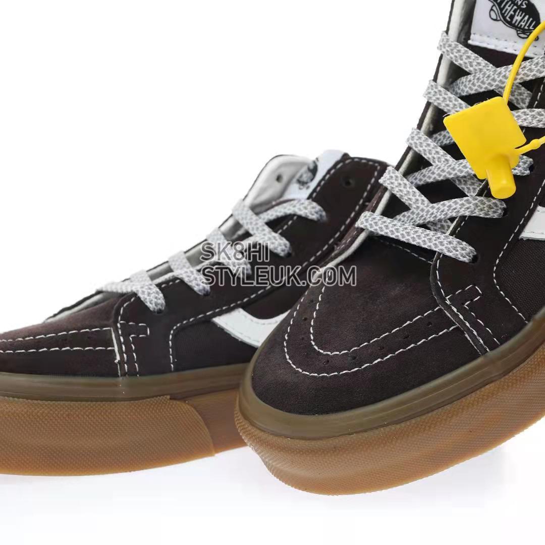 Vans Sk8-Mid Mens Womens - Brown/White/Gum VN0A391FCHC Shoes