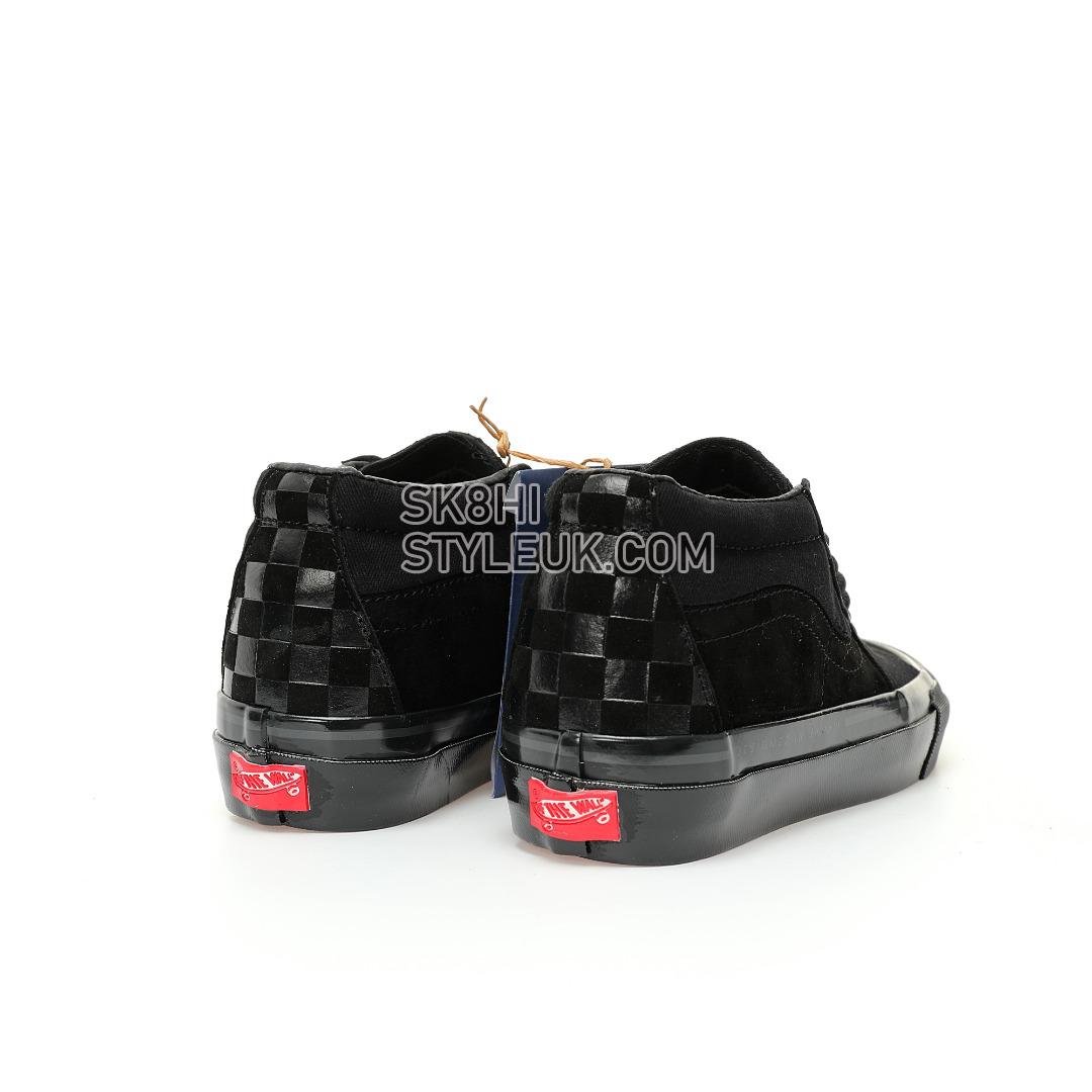 Vans Sk8-Mid Reissue 83 MG TDC Black Mens Womens - Black/Black VN000E7JCJI Shoes