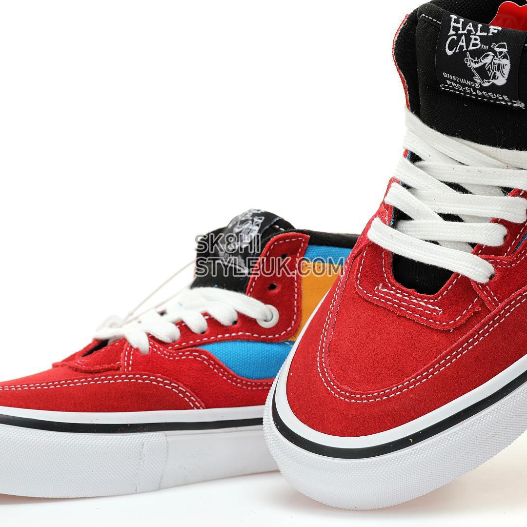 Vans Half Cab Pro Knee Slide Mens Womens - Red/Blue VN0A38CPSWQ Shoes