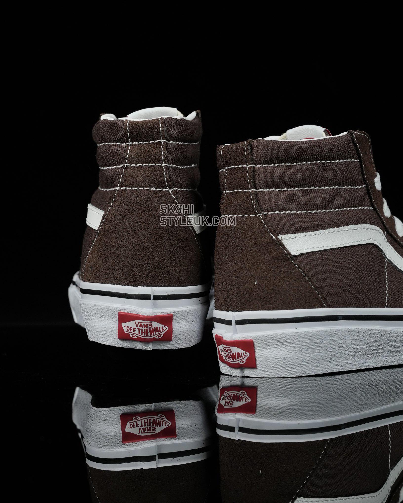 Vans Sk8-Hi Mens Womens - Brown/White VN0A38GEU5Z-1 Shoes