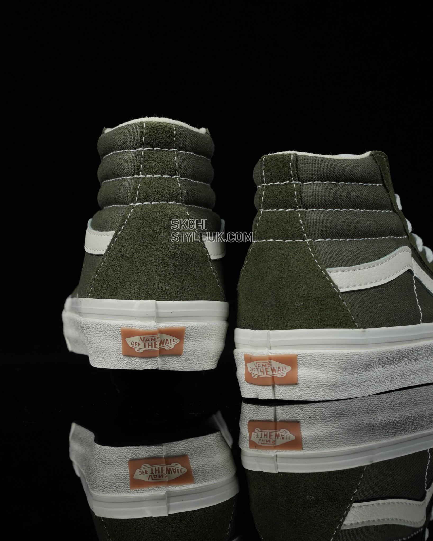 Vans Sk8-Hi VR3 Mens Womens - Olive Green/White VN0005UN50K Shoes