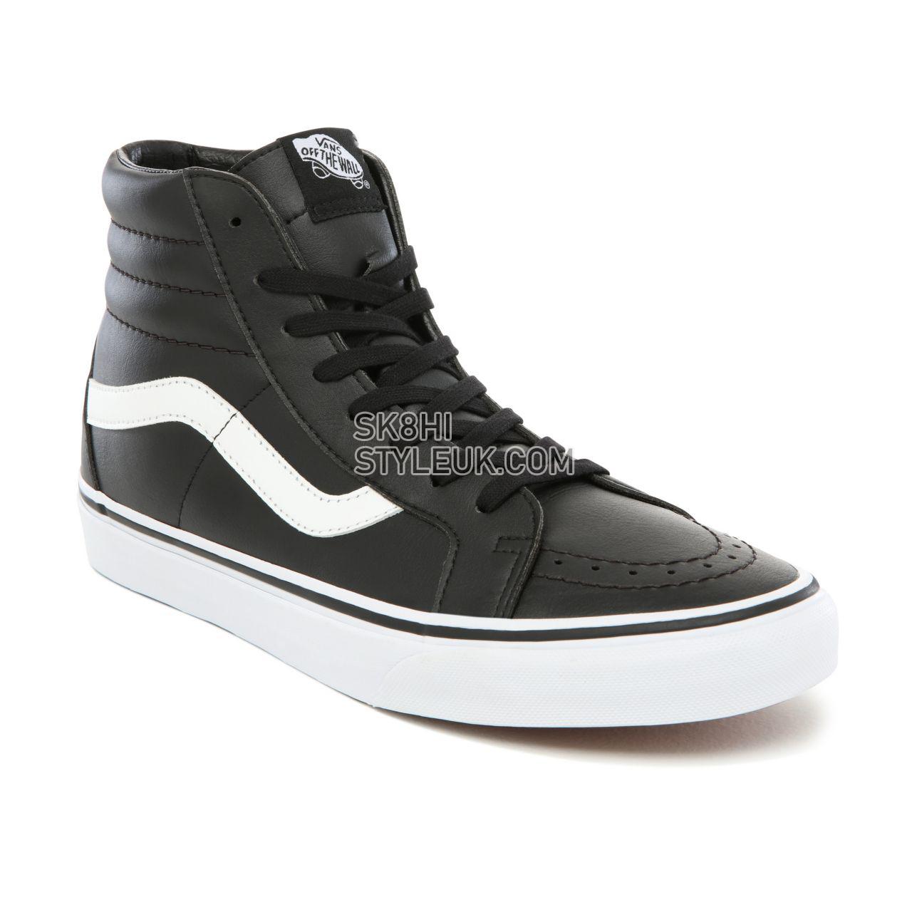 Vans Classic Tumble SK8-Hi Reissue Classic Mens Womens - Black/True White VA2XSBNQR Shoes