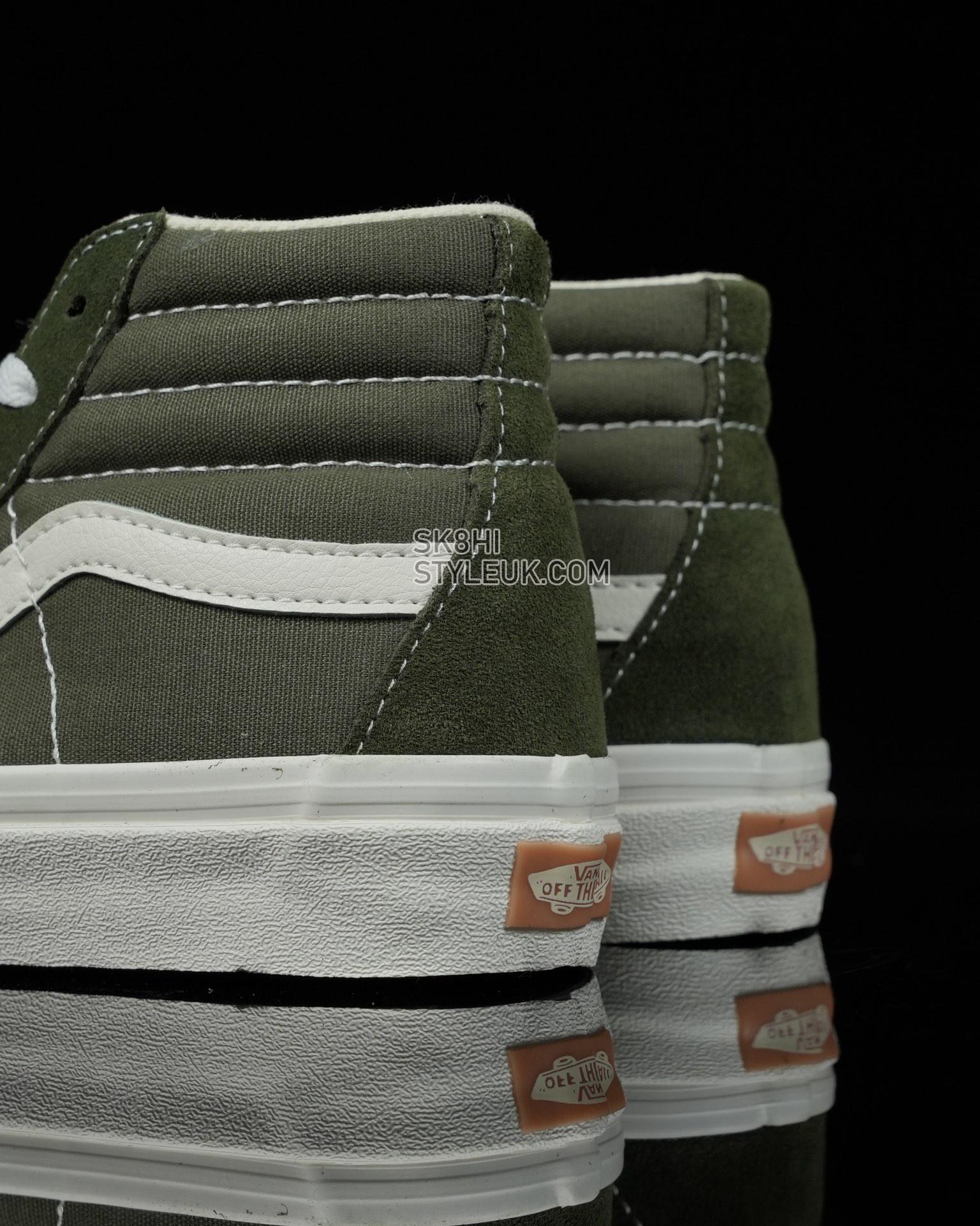 Vans Sk8-Hi VR3 Mens Womens - Olive Green/White VN0005UN50K Shoes