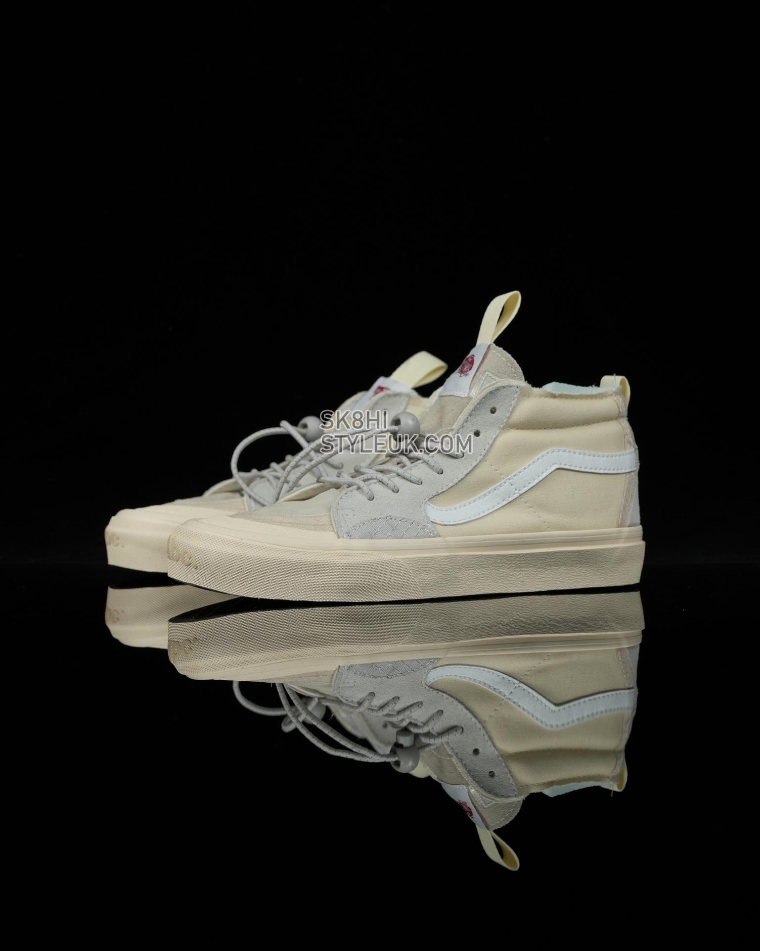 Advisory Board Crystals x Vans Sk8-Hi Mens Womens - Ecru/Cream VN000BW6ECR Shoes