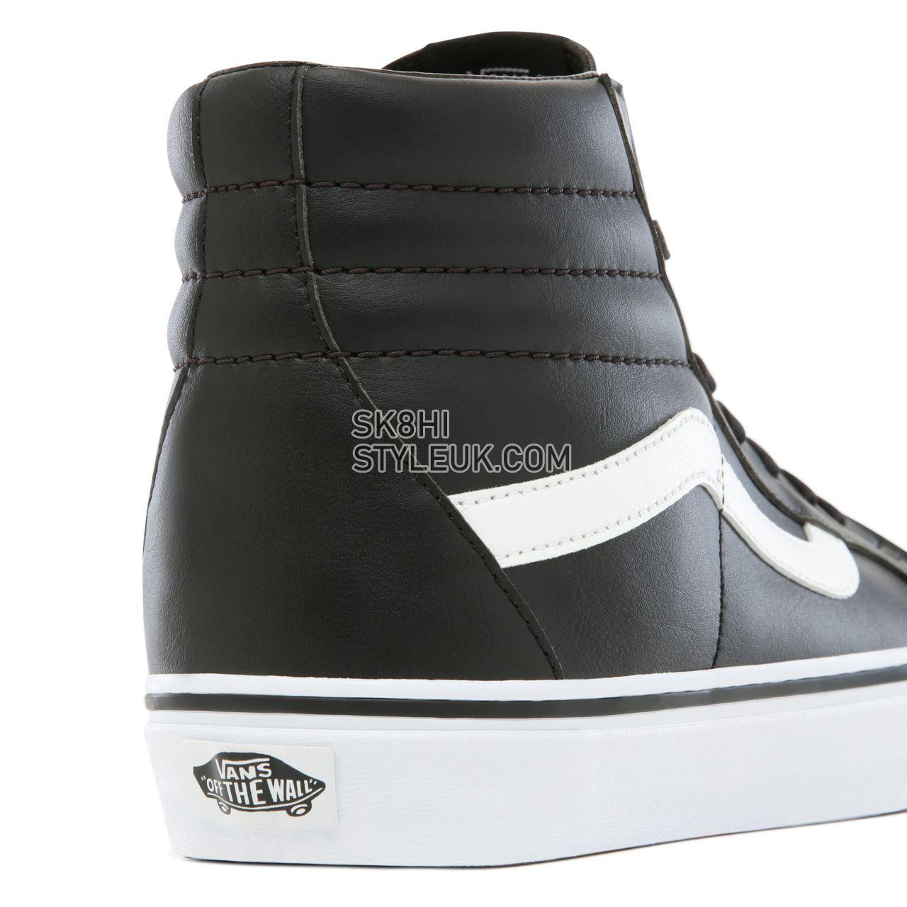 Vans Classic Tumble SK8-Hi Reissue Classic Mens Womens - Black/True White VA2XSBNQR Shoes