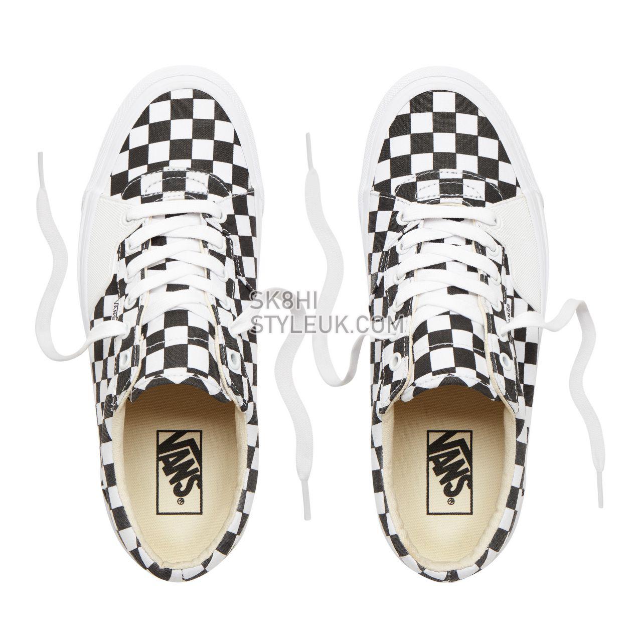 Vans Checkerboard Style 205 Classic Mens Womens - (Checkerboard) Black/True White VN0A3DPT5GU Shoes