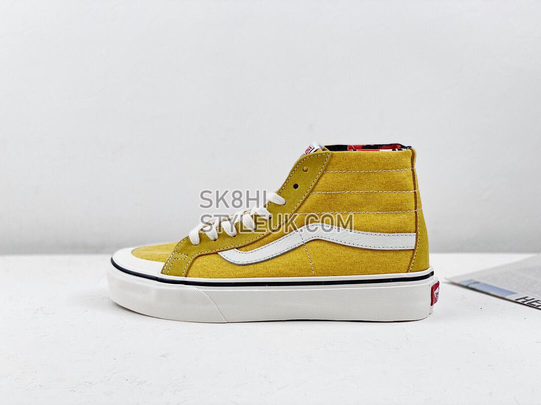 Vans SK8-HI 138 Decon Sf Mens Womens - Ginger Yellow/White VN0A3MV122S Shoes