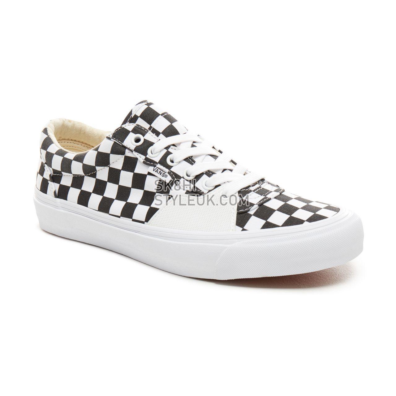 Vans Checkerboard Style 205 Classic Mens Womens - (Checkerboard) Black/True White VN0A3DPT5GU Shoes