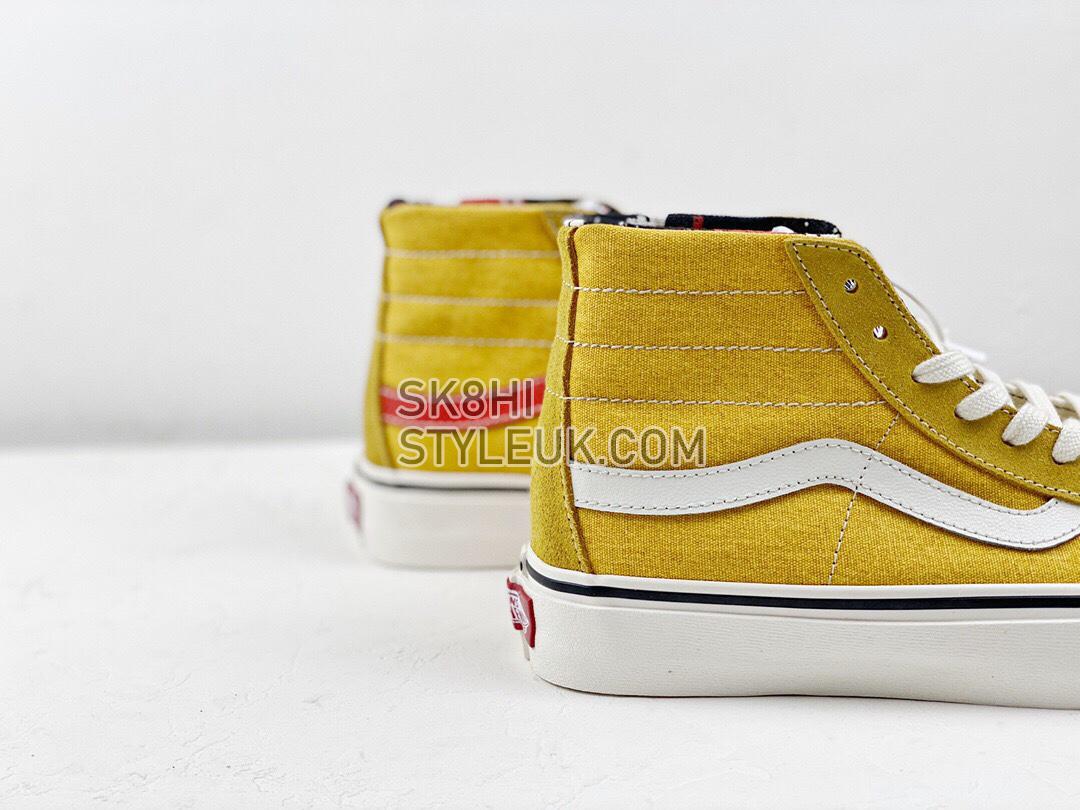 Vans SK8-HI 138 Decon Sf Mens Womens - Ginger Yellow/White VN0A3MV122S Shoes