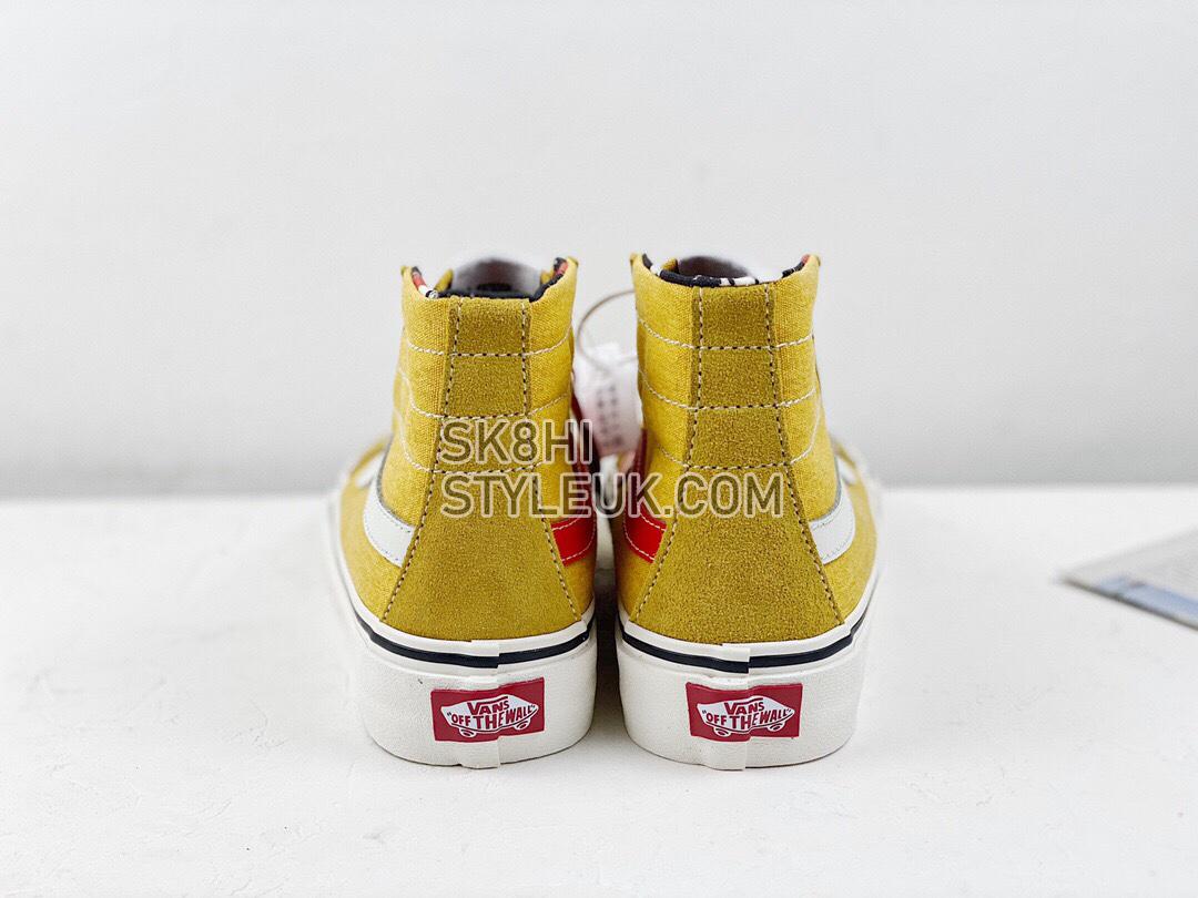 Vans SK8-HI 138 Decon Sf Mens Womens - Ginger Yellow/White VN0A3MV122S Shoes