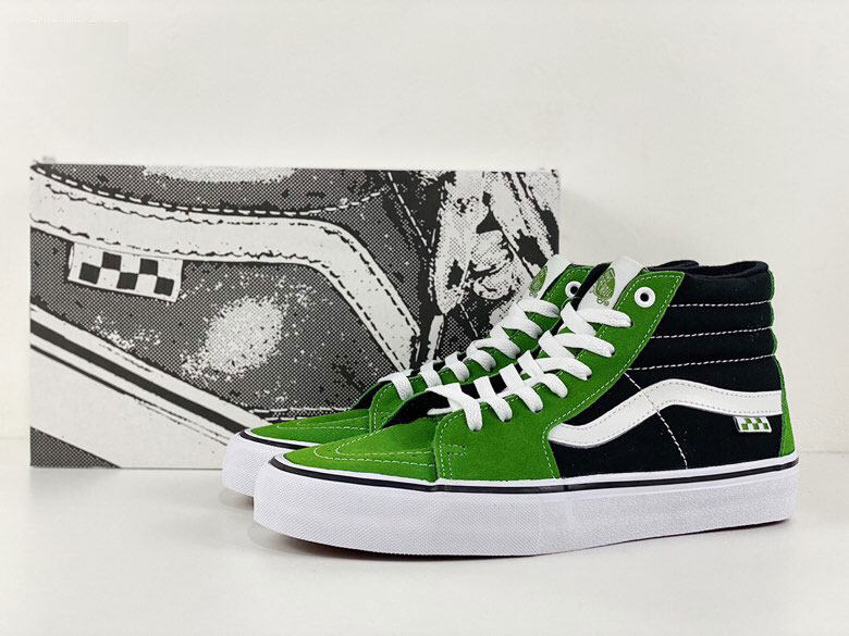 Vans SK8-HI Mens Womens - Juniper/Black VN0A5FCC3OH Shoes