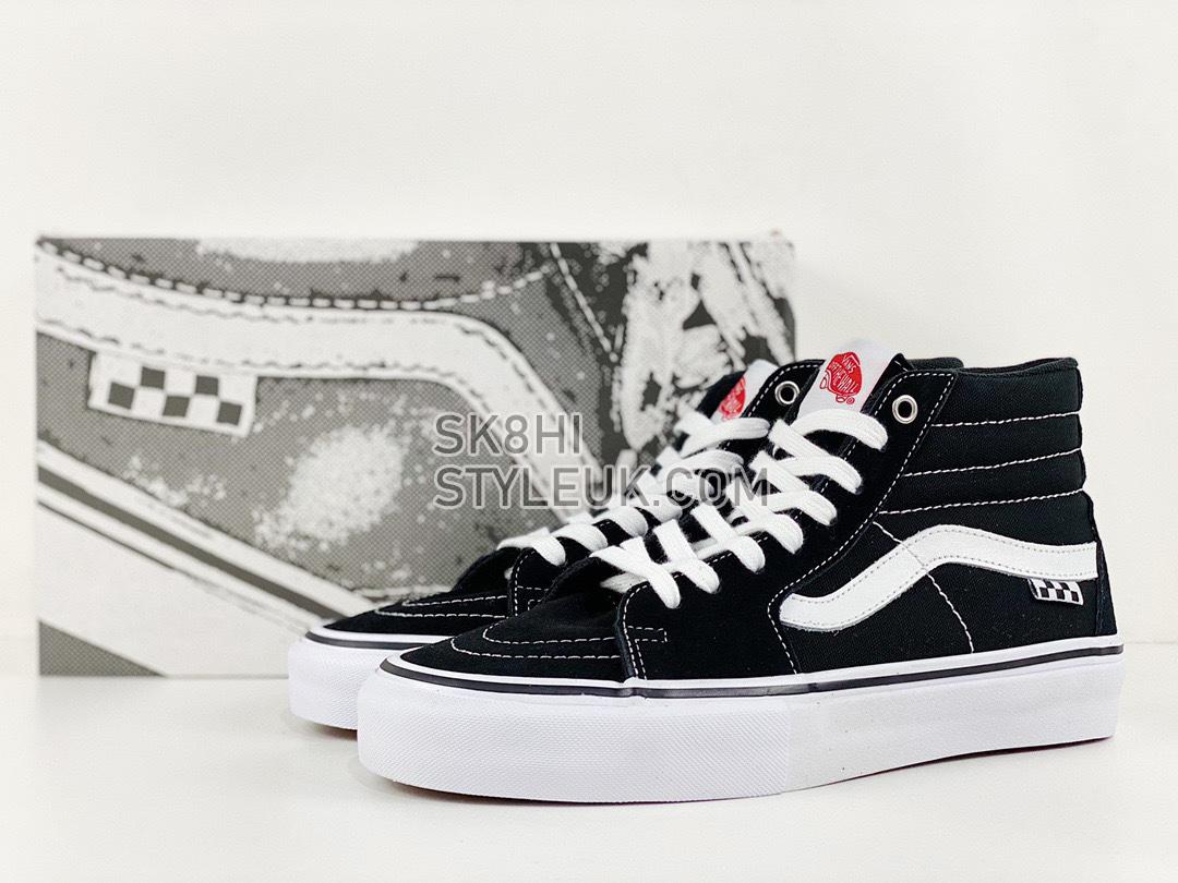 Vans SK8-HI Mens Womens - Black/White VN0A5HYUIJU-1 Shoes