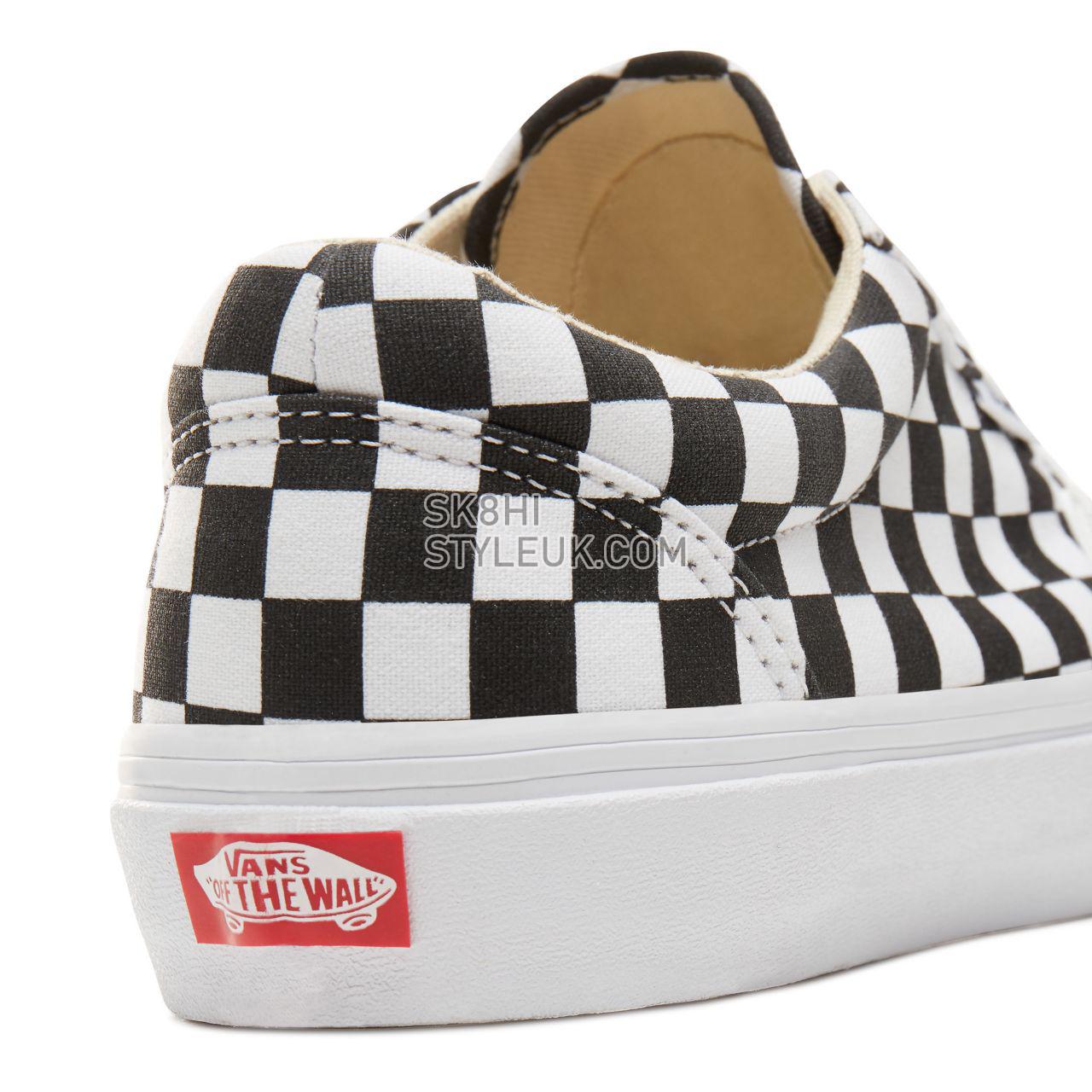 Vans Checkerboard Style 205 Classic Mens Womens - (Checkerboard) Black/True White VN0A3DPT5GU Shoes