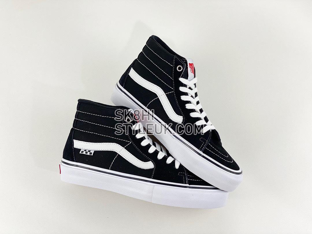 Vans SK8-HI Mens Womens - Black/White VN0A5HYUIJU-1 Shoes