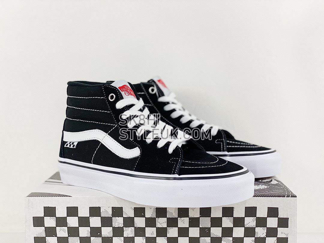 Vans SK8-HI Mens Womens - Black/White VN0A5HYUIJU-1 Shoes