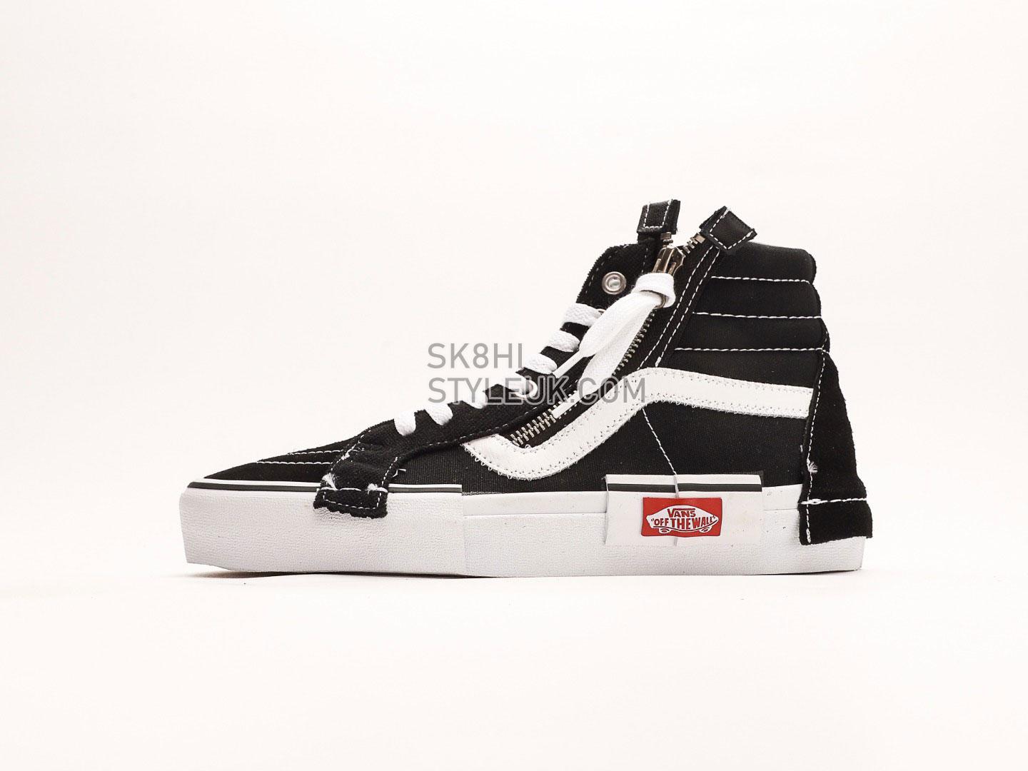 Vans SK8-HI Reissue CAP Mens Womens - Black/True White VN0A3WM16BT Shoes