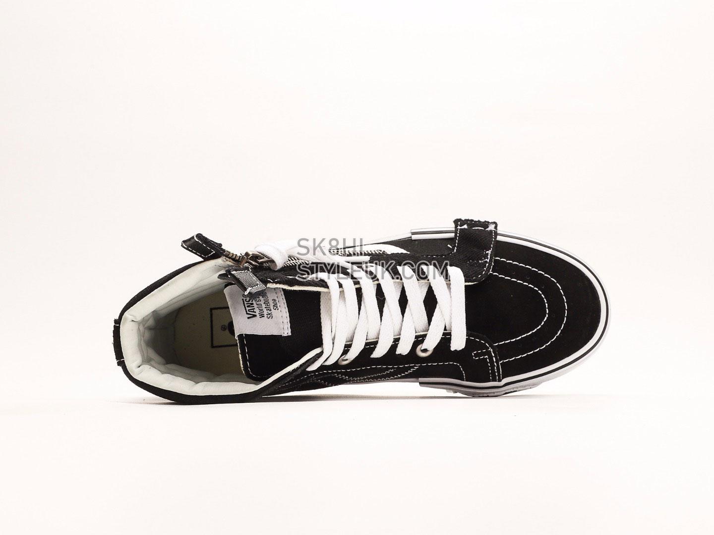 Vans SK8-HI Reissue CAP Mens Womens - Black/True White VN0A3WM16BT Shoes