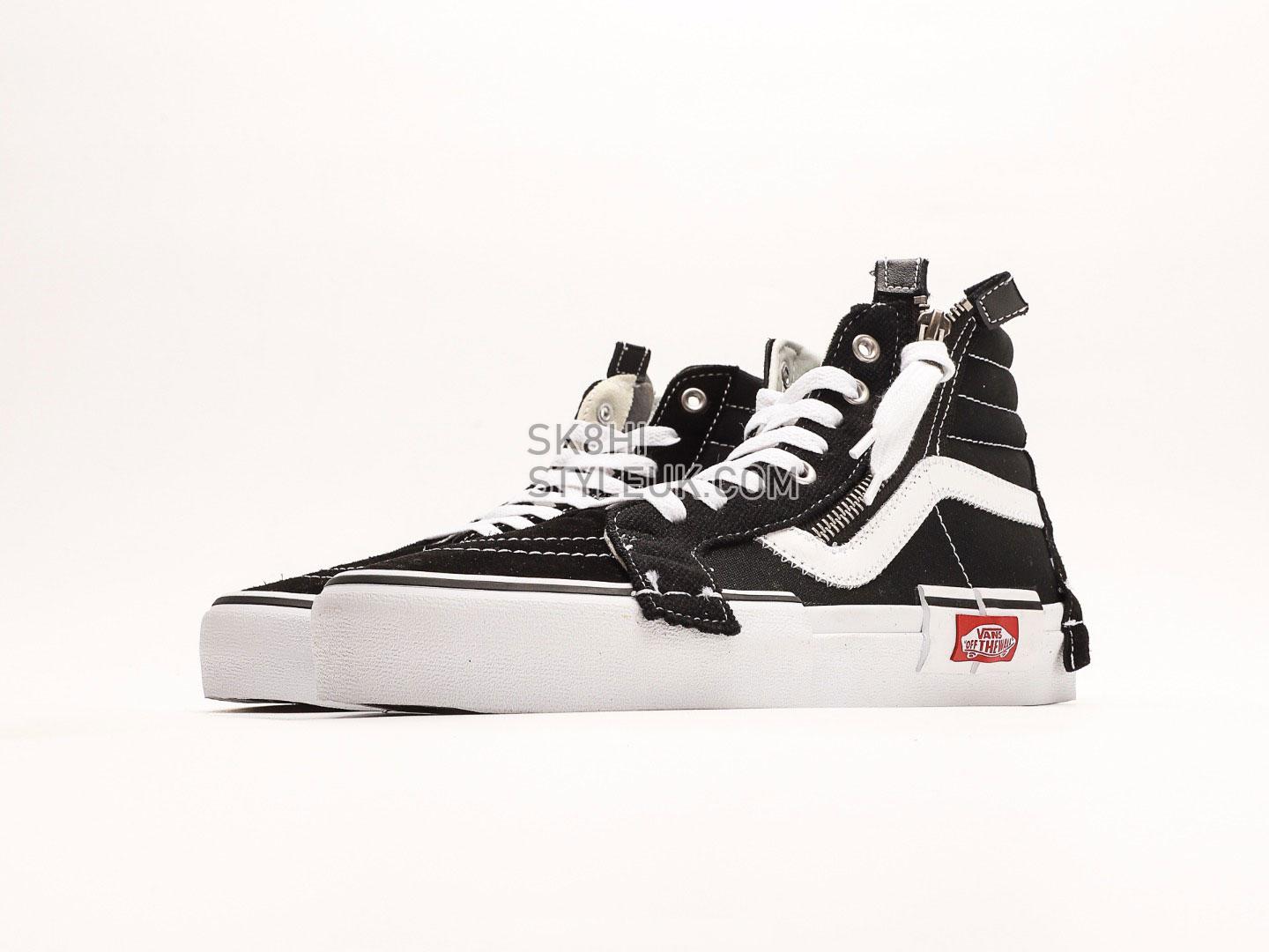 Vans SK8-HI Reissue CAP Mens Womens - Black/True White VN0A3WM16BT Shoes