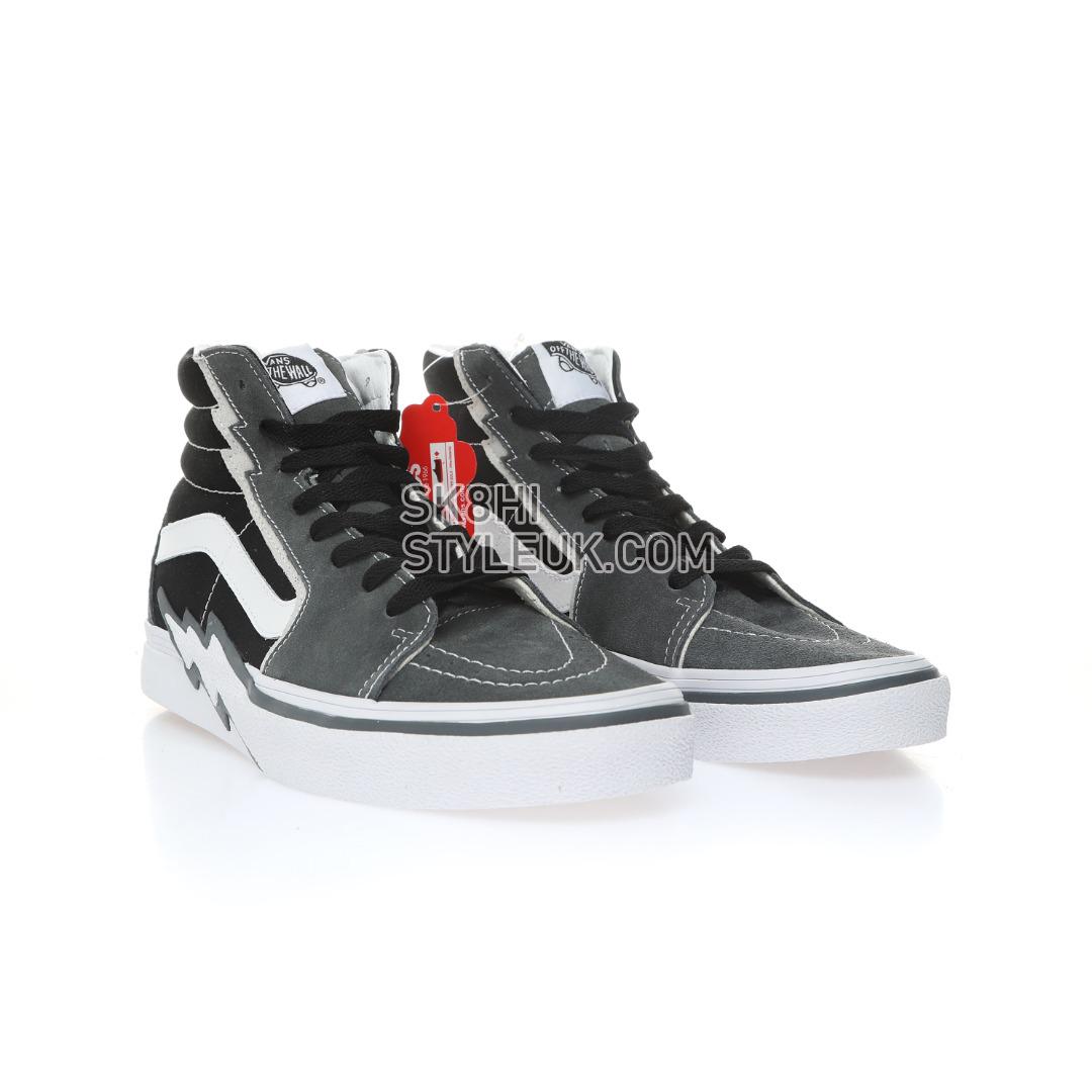 Vans Sk8-Hi Bolt Mens Womens - Pewter/Black VN0A5JIVPBQ Shoes