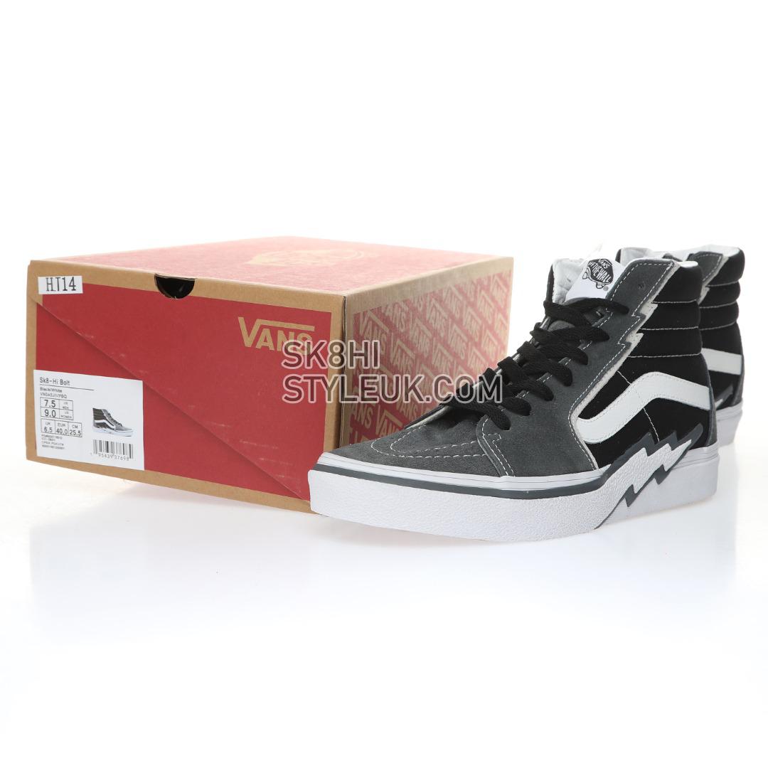 Vans Sk8-Hi Bolt Mens Womens - Pewter/Black VN0A5JIVPBQ Shoes