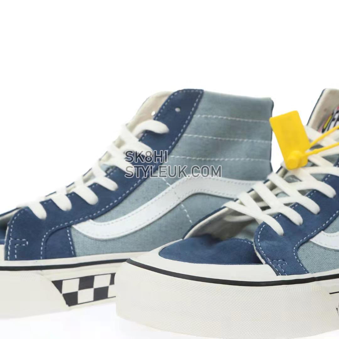 Vans Sk8-Hi 138 Decon Mens Womens - Dark Blue/White VN0A3MV1XGK-1 Shoes