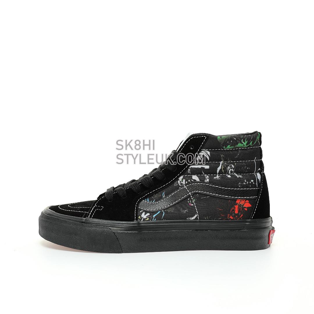 Disney x Vans Sk8-Hi Zip Kids Villains Mens Womens - Black/Multi-Color VN0005VSBMB Shoes