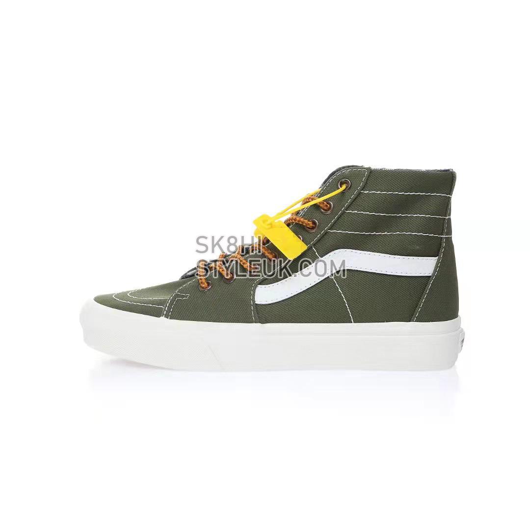 Vans SK8‑HI Ca Throwback Mens Womens - Green/Yellow VN0A7Q62E02 Shoes