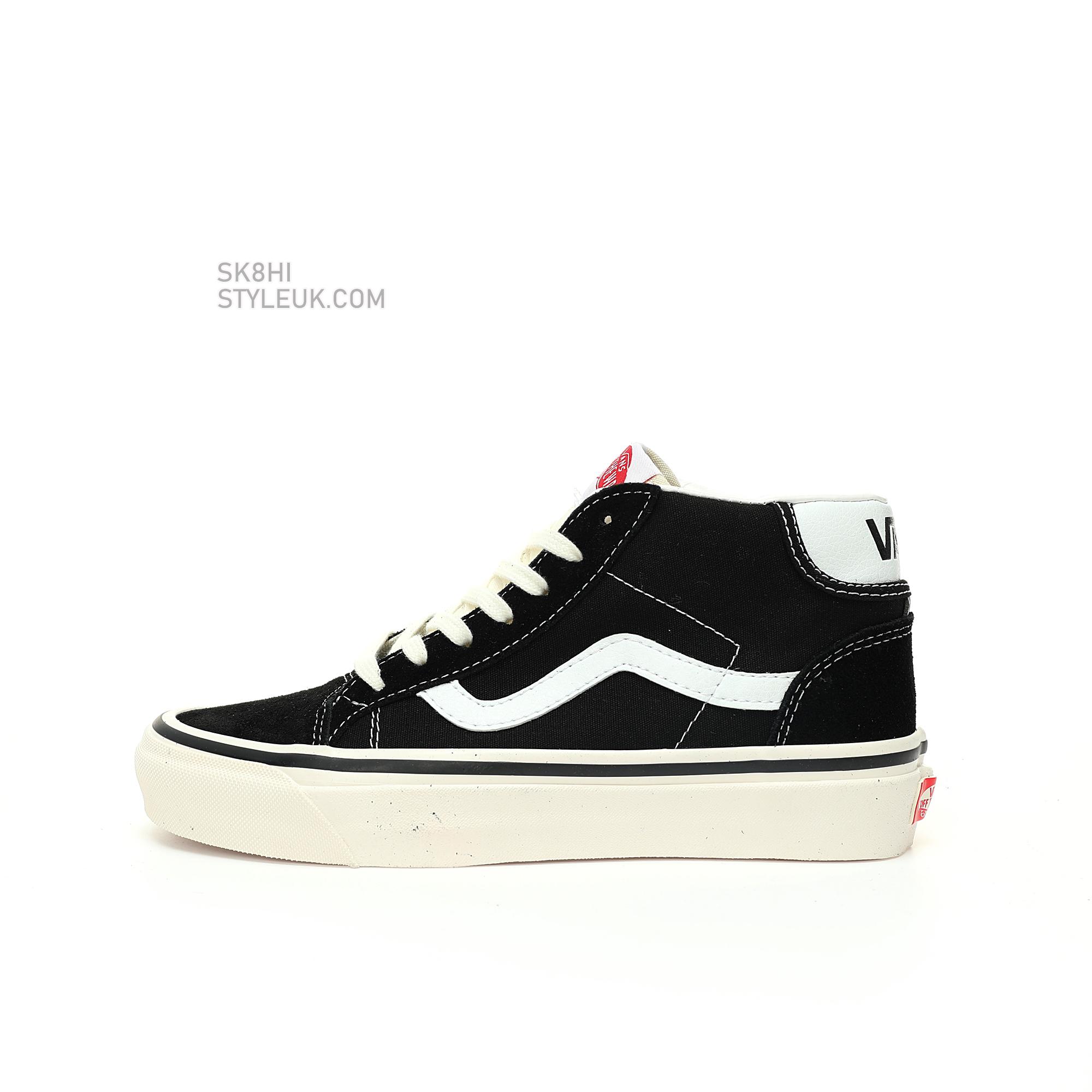 Vans Mid Skool 37 DX Anaheim Factory Mens Womens - Black/White VN0A3MUOQF6 Shoes