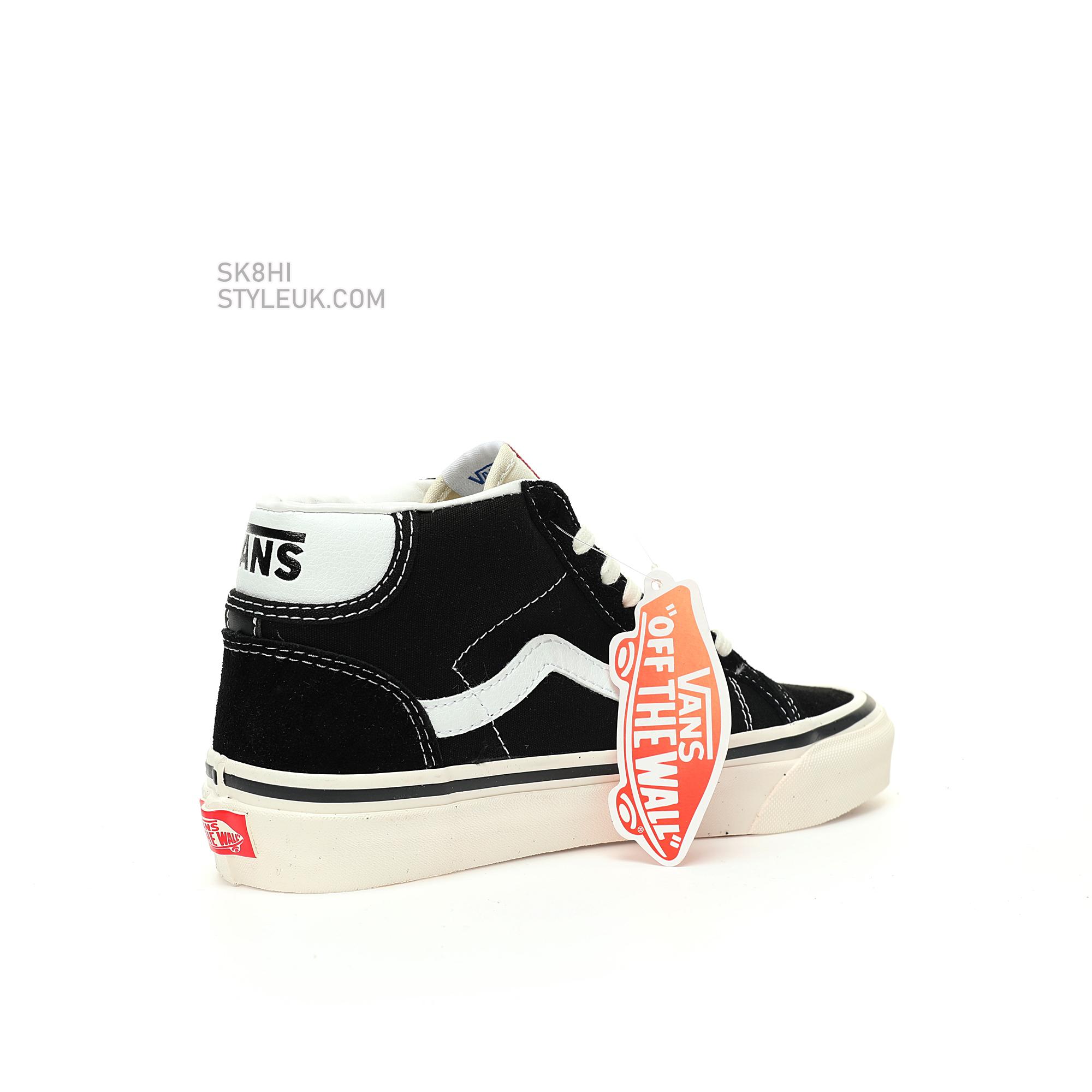 Vans Mid Skool 37 DX Anaheim Factory Mens Womens - Black/White VN0A3MUOQF6 Shoes