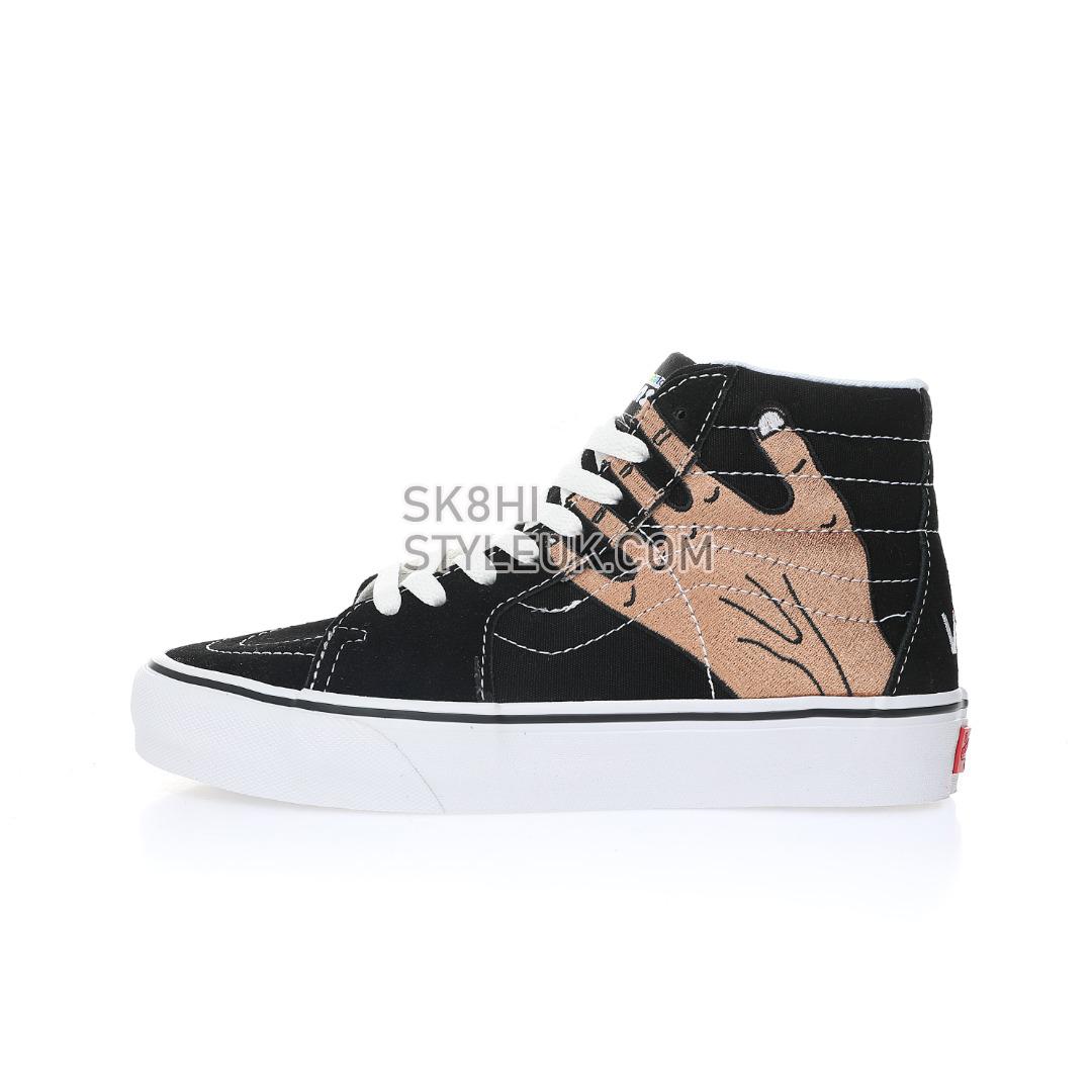 Vans Imran Potato x SK8-Hi VR3 LX Mens Womens - Black/White/Fenugreek VN0A5EE7B7H Shoes