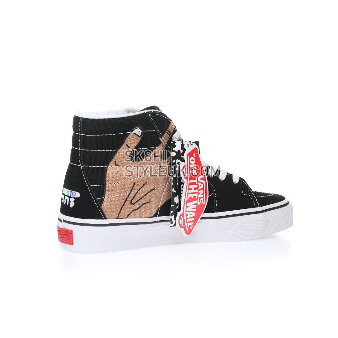 Vans Imran Potato x SK8-Hi VR3 LX Mens Womens - Black/White/Fenugreek VN0A5EE7B7H Shoes