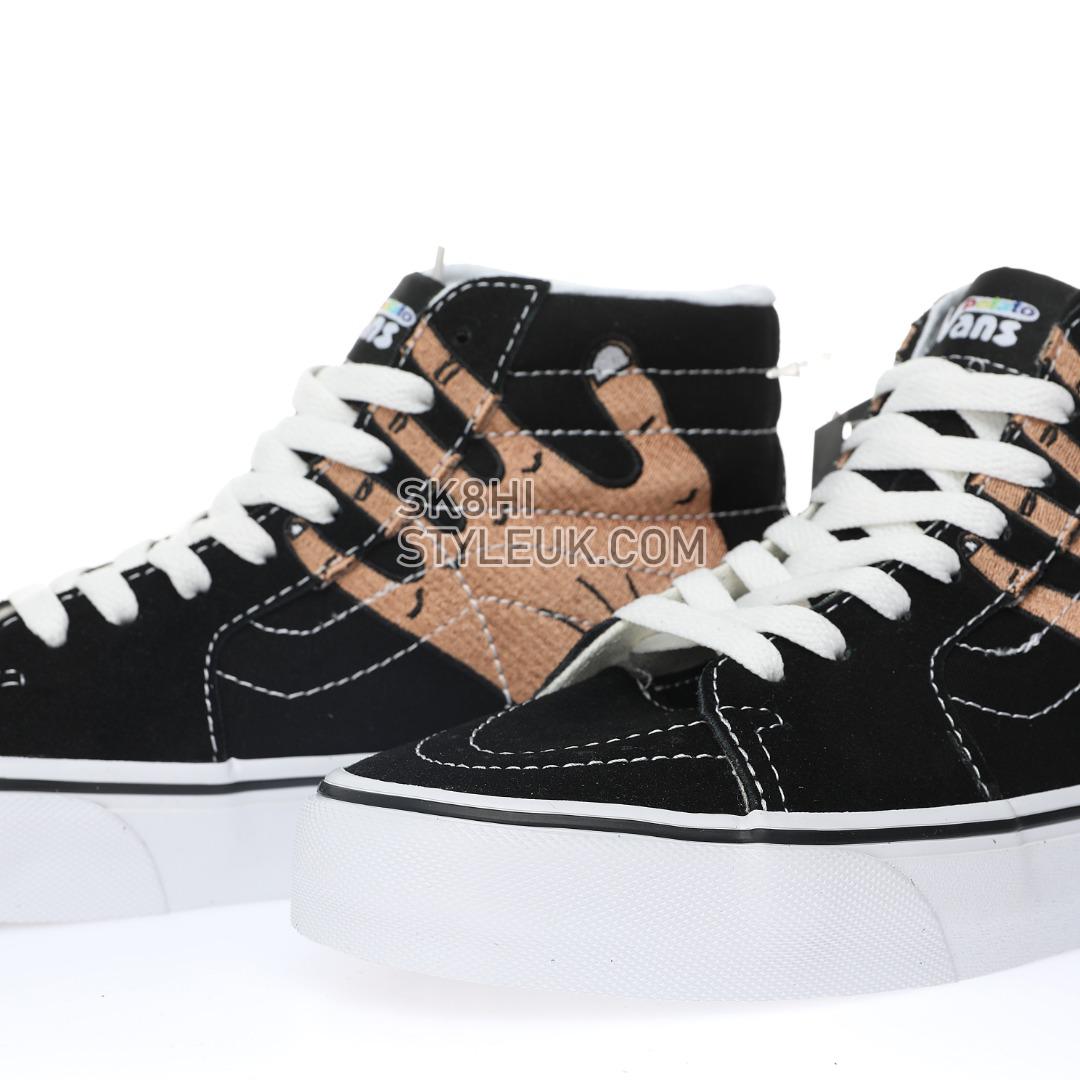 Vans Imran Potato x SK8-Hi VR3 LX Mens Womens - Black/White/Fenugreek VN0A5EE7B7H Shoes