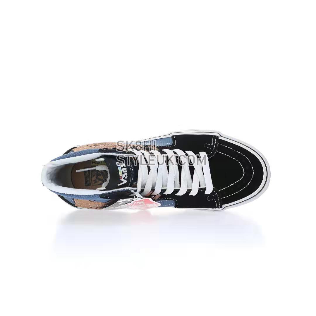 Vans Imran Potato x SK8-Hi VR3 LX Mens Womens - Black/Navy/White/Fenugreek VN0A5EE7B7F Shoes