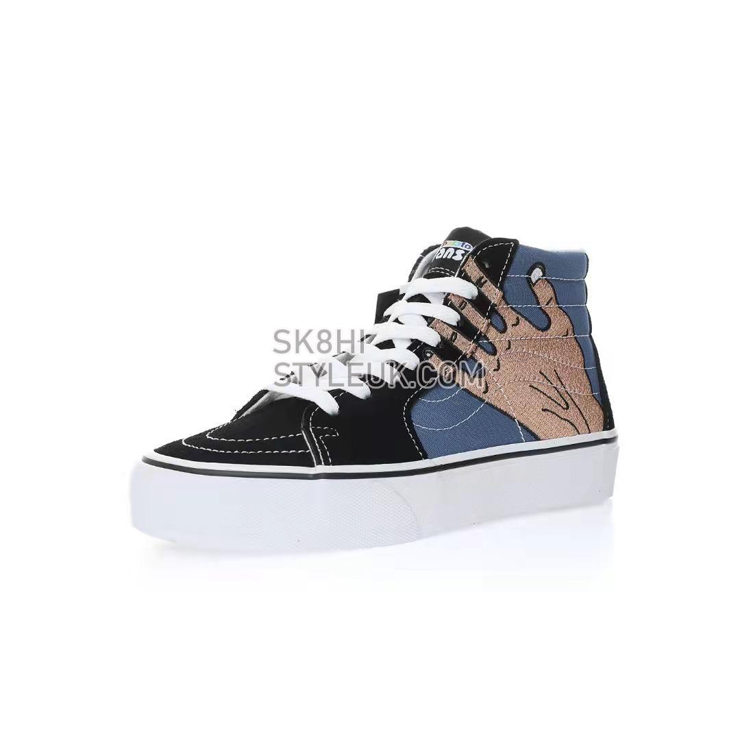 Vans Imran Potato x SK8-Hi VR3 LX Mens Womens - Black/Navy/White/Fenugreek VN0A5EE7B7F Shoes