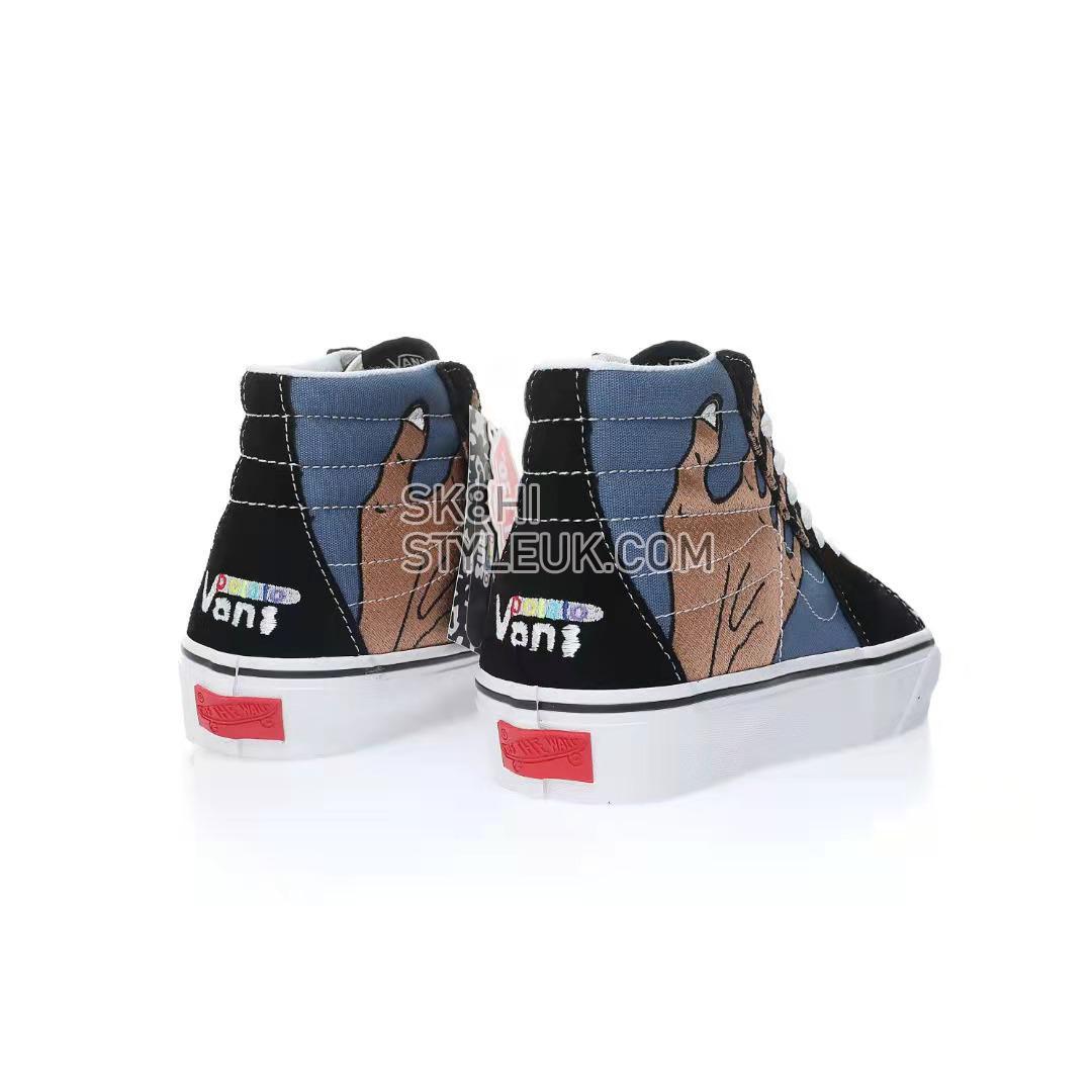 Vans Imran Potato x SK8-Hi VR3 LX Mens Womens - Black/Navy/White/Fenugreek VN0A5EE7B7F Shoes