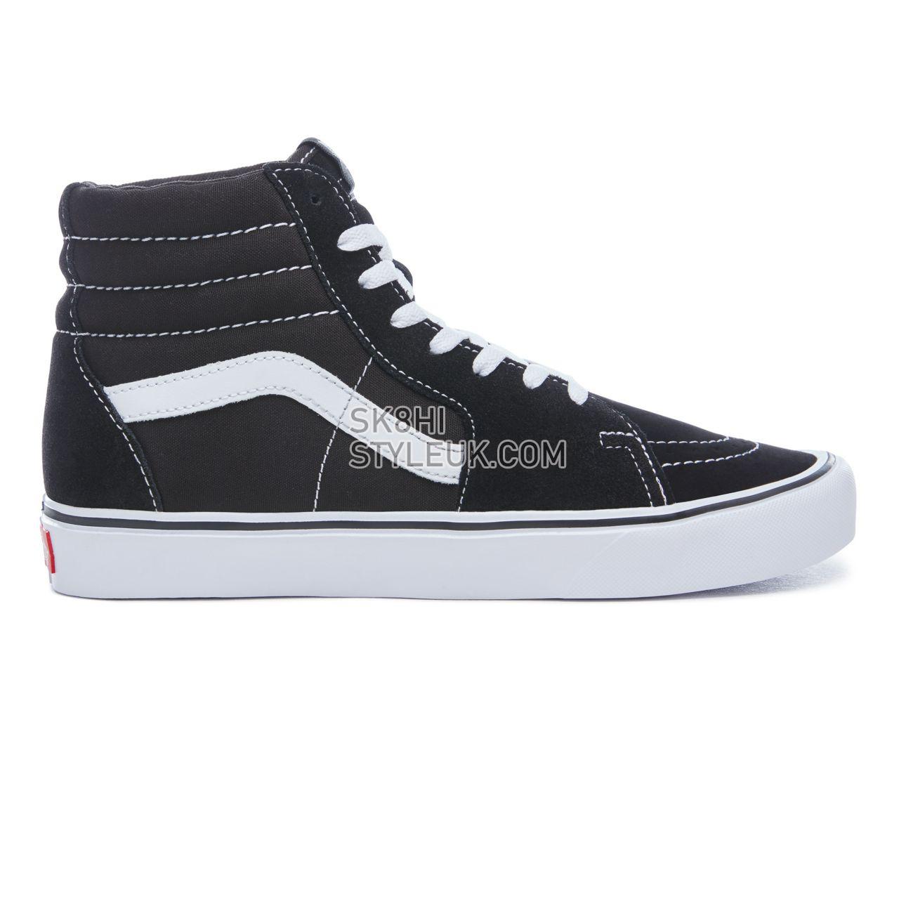 Vans Suede Sk8-Hi Lite Classic Mens Womens - Black/White VA2Z5YIJU Shoes