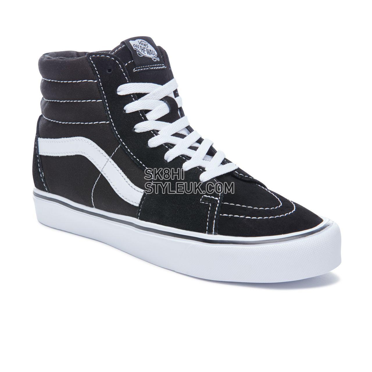 Vans Suede Sk8-Hi Lite Classic Mens Womens - Black/White VA2Z5YIJU Shoes