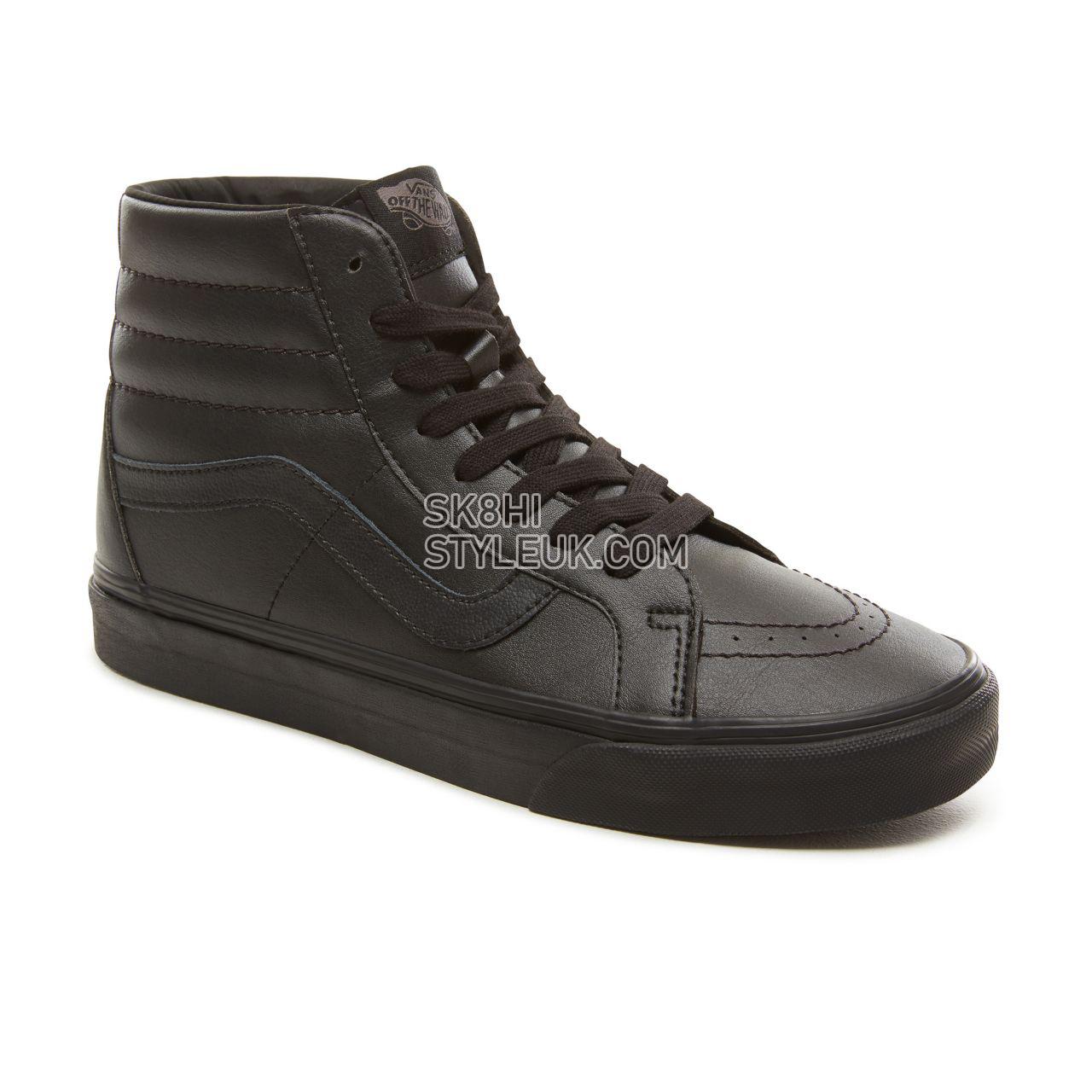 Vans Classic Tumble Sk8-Hi Reissue Classic Mens Womens - (Classic Tumble) Black Mono VA2XSBPXP Shoes