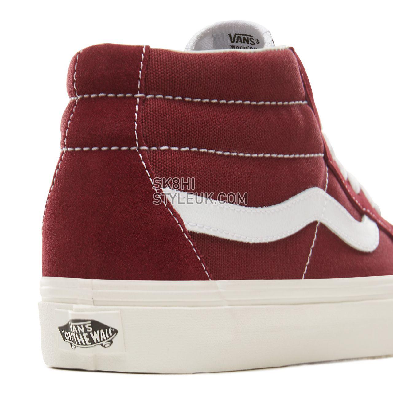 Vans Suede Retro Sport Sk8-Mid Reissue Classic Mens Womens - (Retro Sport) Port Royale VA3MV8U8M Shoes