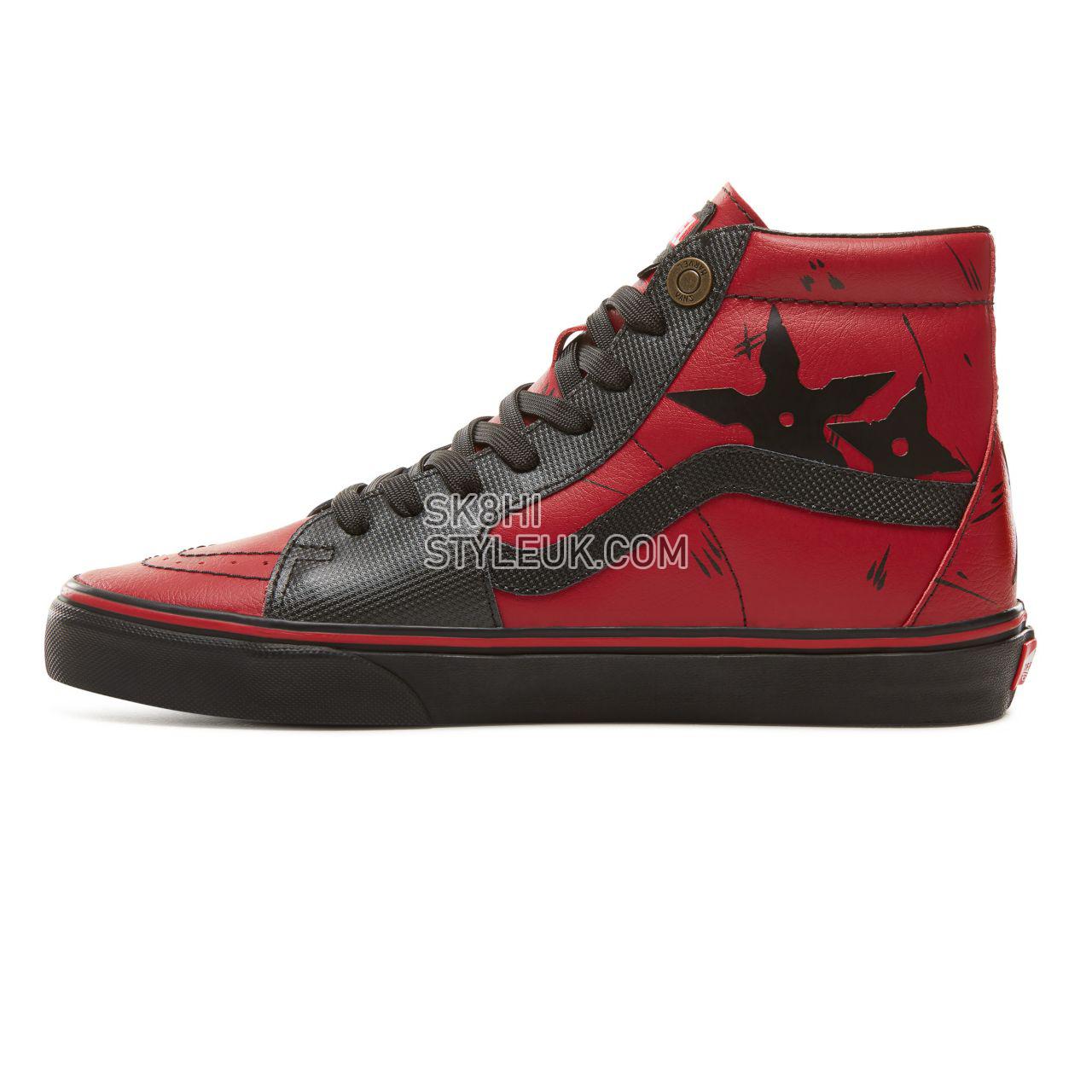 Vans X Marvel SK8-Hi Classic Mens Womens - (Marvel) Deadpool/Black VA38GEUBJ Shoes