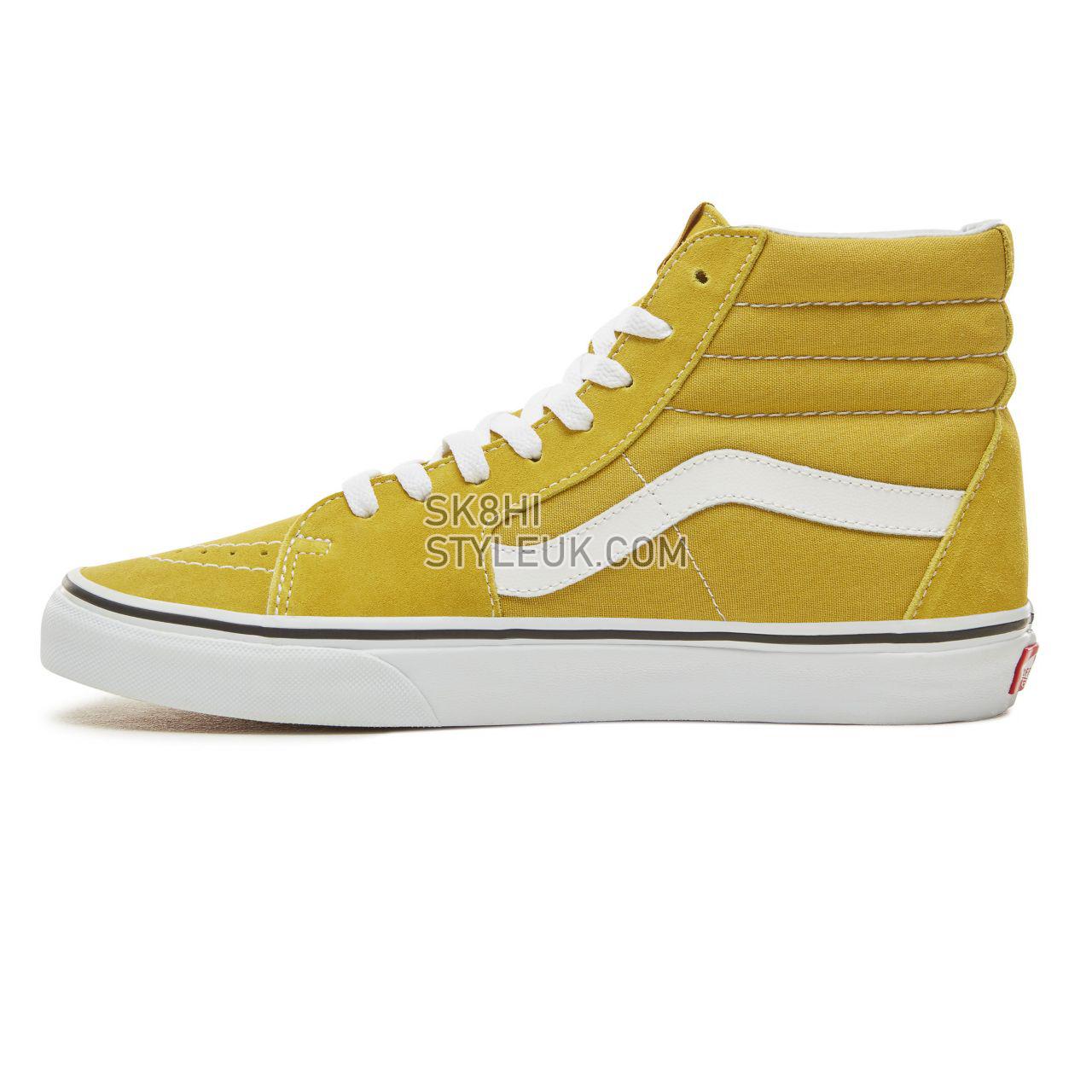 Vans Color Theory Sk8-Hi Classic (Unisex) Mens Womens - Cress Green/True White VA38GEU61 Shoes