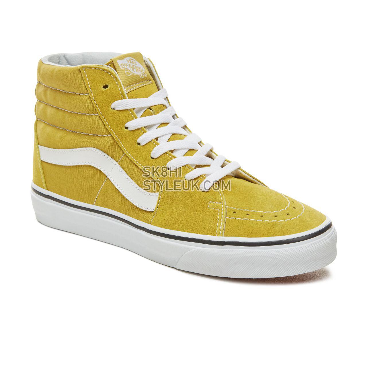 Vans Color Theory Sk8-Hi Classic (Unisex) Mens Womens - Cress Green/True White VA38GEU61 Shoes