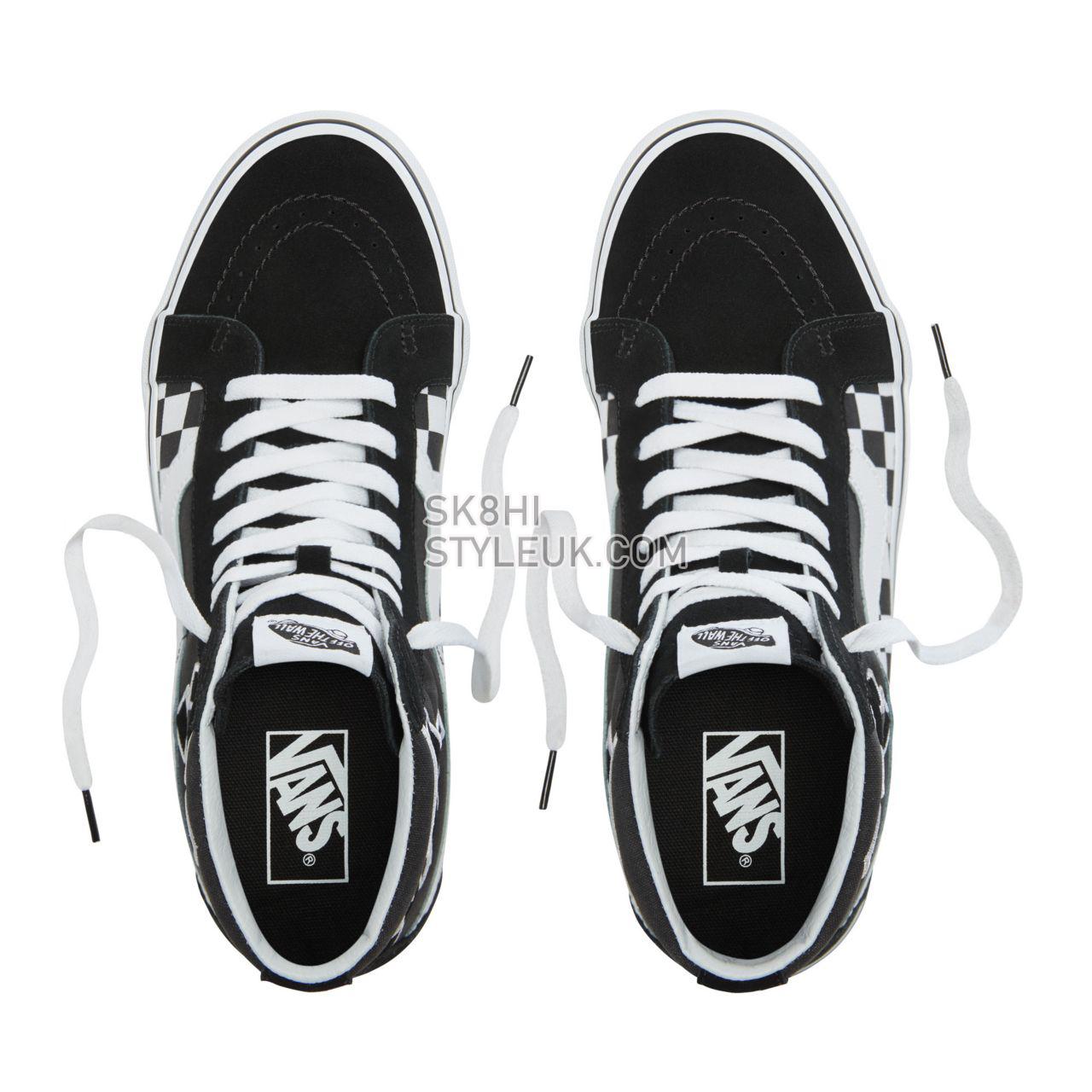 Vans Japanese Type Sk8-Hi Reissue Classic Mens Womens - (Japanese Type) Black/True White VA2XSBSJZ Shoes