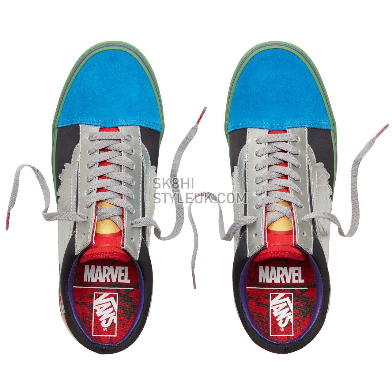 Vans X Marvel Old Skool Classic Mens Womens - (Marvel) Avengers/Multi VA38G1U3V Shoes